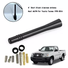 Durable 4'' Antenna FM/AM Car Aerial Reception Amplifier Radio Black Booster (For: More than one vehicle)