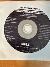 Dell Windows 7 Ultimate SP1 64 Bit Reinstallation Dell laptop Dvd DVD Disc Win 7