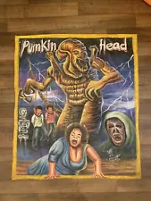 ghana movie poster painting Pumpkinhead Oil On Floursack By Da Aramasco