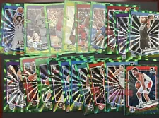 2023-24 Panini Donruss Basketball Green Holo Laser Lot of 20 Cards