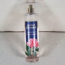 Bath & Body Works Perfect Peony Fine Fragrance Mist 8 FL OZ 85% - 90% Remaining