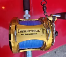 Penn International 70 Rod & Reel Combo AFTCO Base