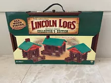 The Original Lincoln Logs Numbered Collectors Edition 151 pcs BRAND NEW!