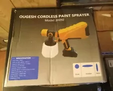 Ougesh Brushless Paint Sprayer for Dewalt Battery Cordless Handheld Paint JH09Z