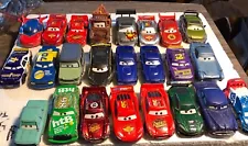 24 Disney Pixar Cars Movie Lot Used Fun Collection