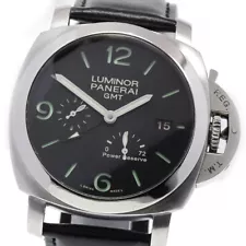 PANERAI Luminor 1950 PAM00321 3 Days GMT Black Dial Automatic Men's Watch_826849