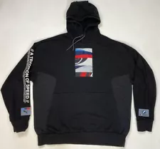 PUMA BMW Motorsport Street Pullover Hoodie Men Large Black 599486 01