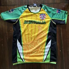 HSBC USA Sevens 7s Rugby #7 AUSTRALIA Polyester Short Sleeve Mens Jersey Size S