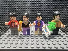 New Listinglego beatles yellow submarine Minifigures. Rock N Roll. Toys.