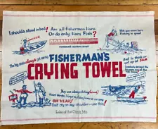 Fisherman's Crying Towel Lake Of The Ozarks Outdoors Humor Fishing Boating