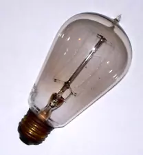 Vintage / Antique Original Edison Mazda Light Bulb. Works Perfect.