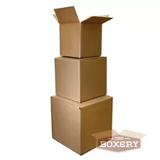 100 8x6x4 Corrugated Shipping Boxes - 100 Boxes