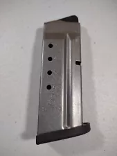 M&P Shield 40S&W 6-Round Stainless Steel Pistol Magazine | E4