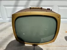 Vintage 1958 Setchell-Carlson Model C102 Television, Original