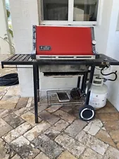 Weber 3 burner Red grill Vintage w/ cover - LOCAL PICK UP ONLY