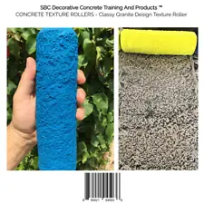 Concrete Texture Rollers "THE ORIGINAL SBC BRAND" Classy Granite Texture Roller