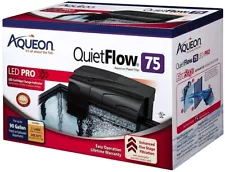 Aqueon QuietFlow LED Pro Aquarium Power Filter - 90 gallon