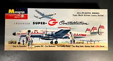 Monogram Lockheed Super G Constellation; Airplane Model PA19 1:134