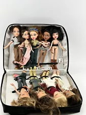 Bratz Doll Lot With Case 2001 9 Dolls Bratz Boyz