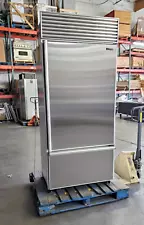 RECONDITIONED SUB-ZERO 36" REFRIGERATOR FLAWLESS STAINLESS STEEL DOORS @ CHEAP !