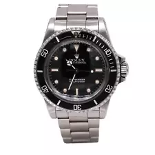 Rolex 5513 Submariner vintage Stainless steel 1988 no date automatic men's watch