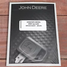 John Deere 2454D Log Loader Owners Operators Manual - OMT231429