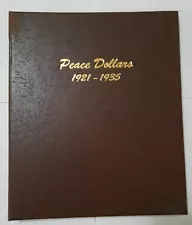 Dansco Peace Dollar Album 1921-1935 #7175