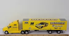 Kenworth T2000 Semi Truck Tractor Trailer Menards 98 Yates Racing Rare Vintage