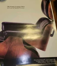 Authenic Poster Eames Lounge Chair - Museum Of Arts & Design 2006