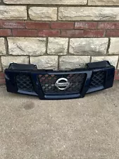 2008-2015 NISSAN ARMADA FRONT UPPER GRILL W/ EMBLEM BLUE