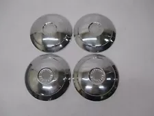 Set 4 OEM 1960s 1960 61 62 Chevrolet Chevy Corvair Dog Dish Hubcaps Covers