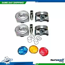 DNJ PRK4235 Piston and Ring Kit for 12-18 Ford Lincoln Edge 2.0L L4 16V DOHC