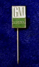 Vintage GM Diesel Hat Lapel Pin Accessory Emblem Sign Badge - Green (For: 1991 GMC Syclone)