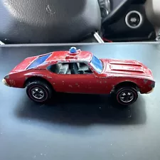 Hot Wheels Redline (1975) Chief's Special, Olds 442 Fire Dept, red - Hong Kong