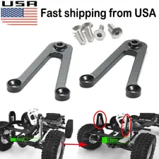 1 Pair Alloy Front Extension Shock Mount For TF2 Trail Finder 2 RC Car Black US