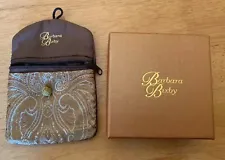 Barbara Bixby QVC Jewelry Box With Zipped Pouch: 2 Sets