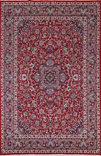 Traditional Style Turkish Area Rug Red 6x10 ft Dining Room Carpet