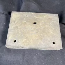 19LB - 6” X 4.5” X 1.25” - Tungsten Block Industrial Metal Scientific