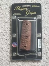 Hogue Grips Exotic Hardwood For Colt Government, Commander, Gold Cup etc