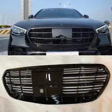 Front Facelift Grill Body Kit For Mercedes-Benz W223 S450 S500 S580 2021 22 2023