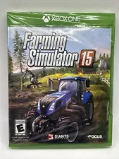 Farming Simulator 15 Microsoft Xbox One Video Game XB1 NEW SEALED