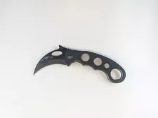 Emerson Combat Karambit Tactical Knife, Liner Lock, Black