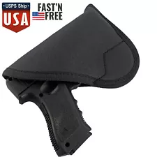 Tactical Non-Slip Holsters for Med Glock/Large Gun Pistols Up To 5" Barrel-LG-2