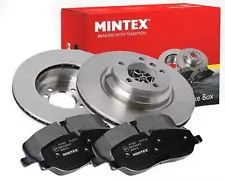 Brake Discs & Pads Set Rear 2 Discs & 4 Pads MDK0037 Mintex for VW Polo Golf