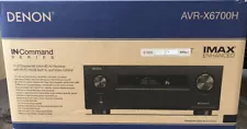 Denon AVR-X6700H 8K Ultra HD 11.2 Channel AV Home Theatre Receiver