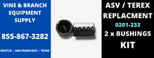 FACTORY ASV / TEREX BUCKET BUSHING KIT PT80 / PT70 / RC50 / RC60 / PT50 / PT60