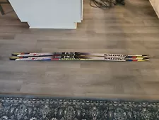 Salomon Equipe 8 Skate Cross Country Skis 191 CM With Salomon Pilot SNS Bindings