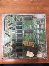 Bally pinball -17 MPU board with Evel Knievel ROMS untested