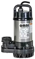 Clearance- Tsurumi 2OM 1/5hp, 115V Pond & Waterfall Pump, Stainless Steel, 2640