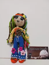 WOODSTOCK GIRL Handmade Crochet Dolls and Amigurumi Crochet Dolls Toys